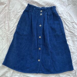 Zara kids corduroy skirt size 8